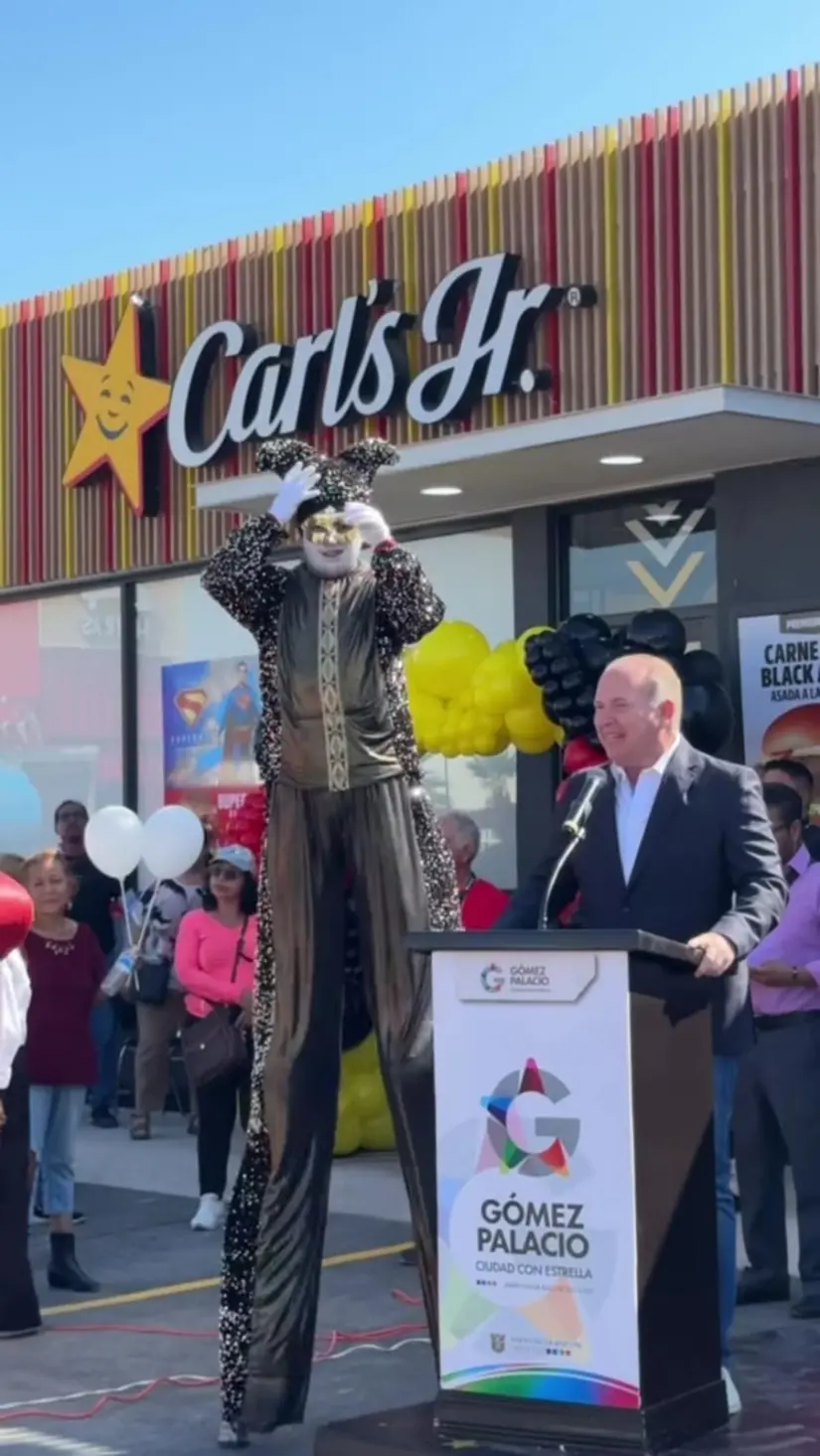 Conoce el nuevo Carl´s Jr. en Gómez Palacio, Durango. Foto: cortesía Conoce el nuevo Carl´s Jr. en Gómez Palacio, Durango. Foto: cortesía.