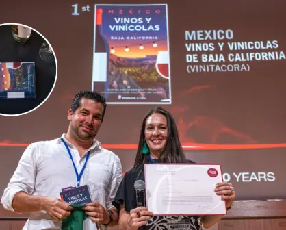 Baja California gana premio internacional por su guía sobre vinos y vinícolas