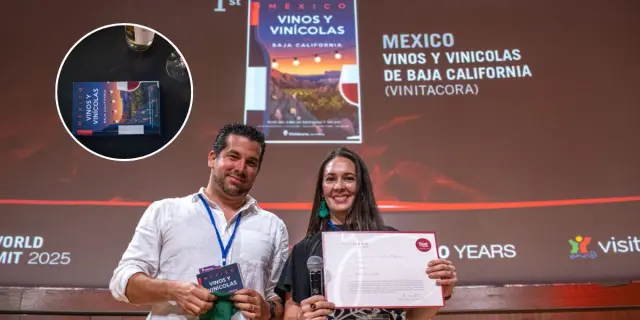 Baja California gana premio internacional por su guía sobre vinos y vinícolas