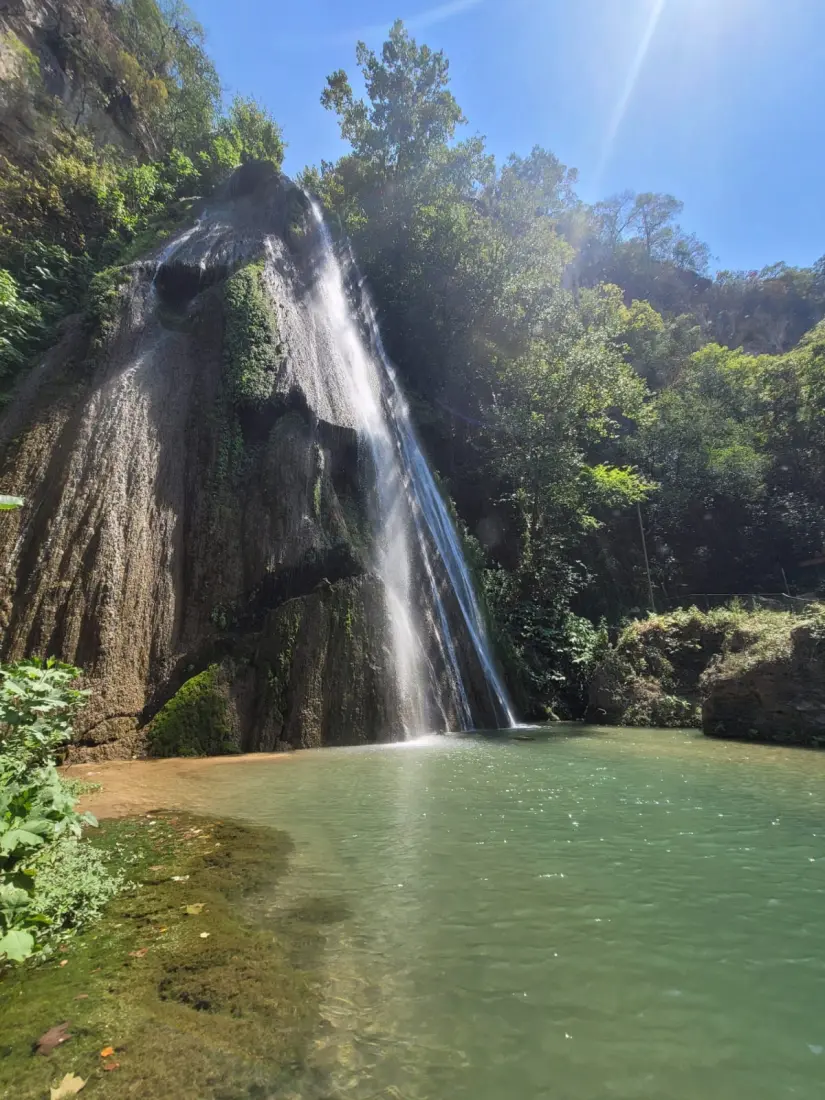 Cascada Cola de Caballo, en Santiago. Foto: Cortesía