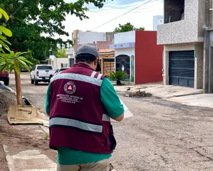 Protección Civil y DIF atienden a familias afectadas por las lluvias en CuliacánA