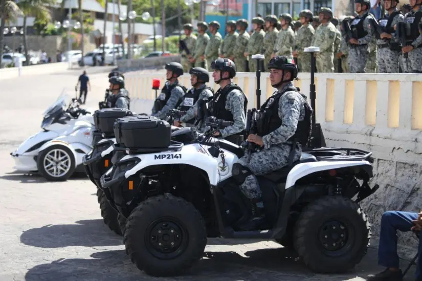 Mazatlán espera derrama económica de más de 5 mil mdp durante vacaciones de verano Autoridades están listas para garantizar la seguridad de los visitantes en Mazatlán. Foto: Cortesía