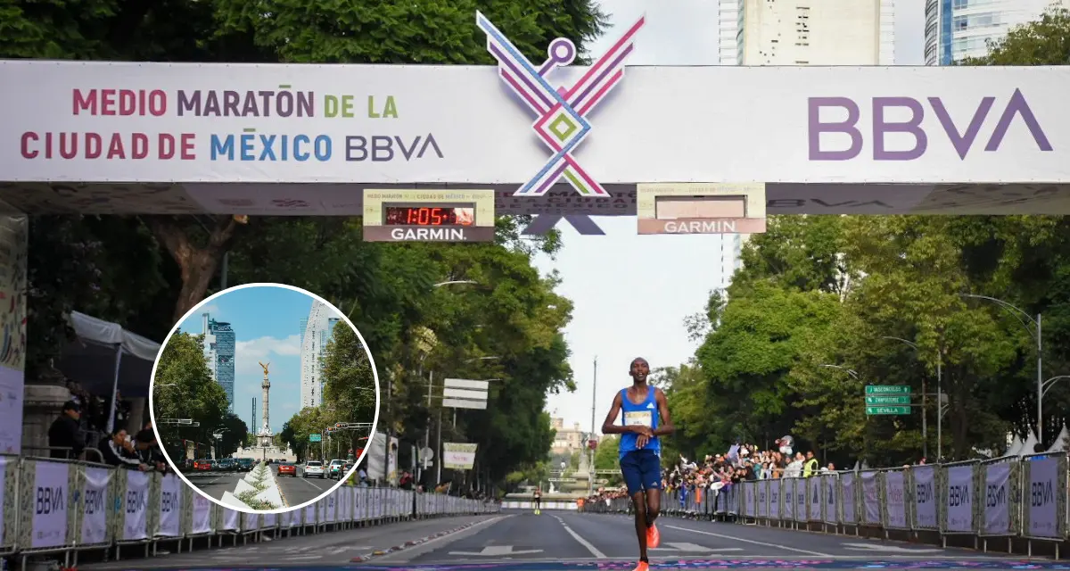 Estos son todos los detalles acerca del Medio Maratón CDMX 2025. Foto: Cortesía.