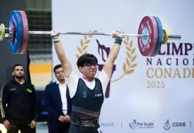 Juan Isaías gana plata y bronce para Sinaloa en Halterofilia CONADE 2025