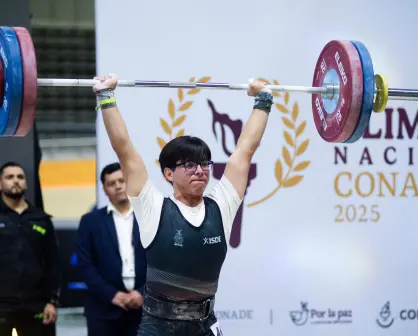Juan Isaías gana plata y bronce para Sinaloa en Halterofilia CONADE 2025