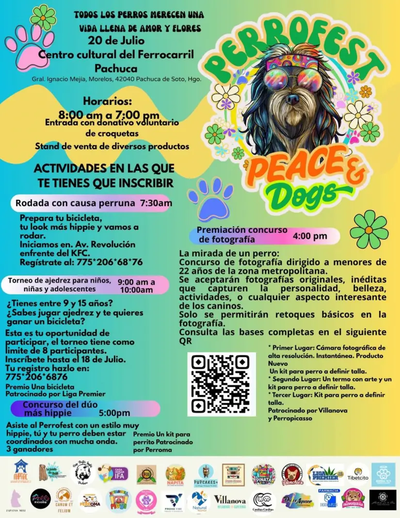 imagen recuadro Programa actividades PerroFest 2025 Foto: La Jauria de Balú (Facebook)