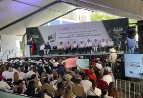 Así recibieron los sinaloenses a Sheinbaum en su visita a Culiacán durante gira nacional por la salud