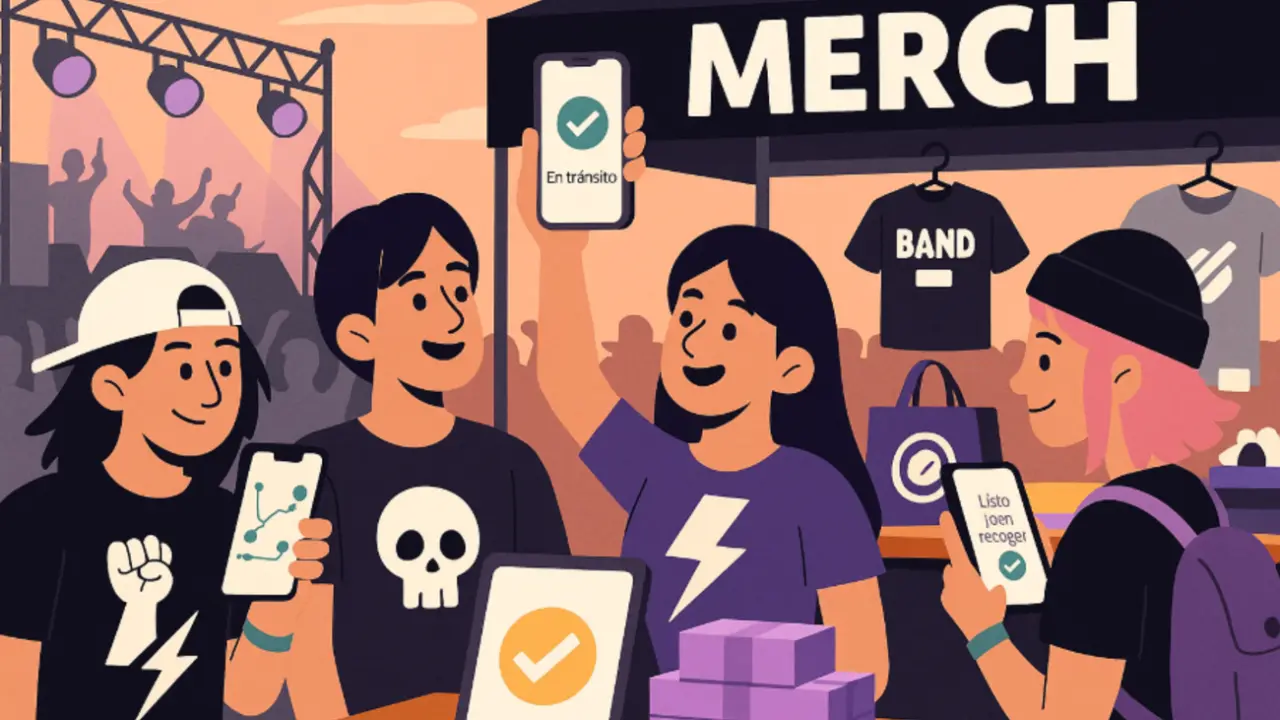 Rock, merch y precisión: así se transforma la entrega de souvenirs en Vive Latino gracias al rastreo en tiempo real