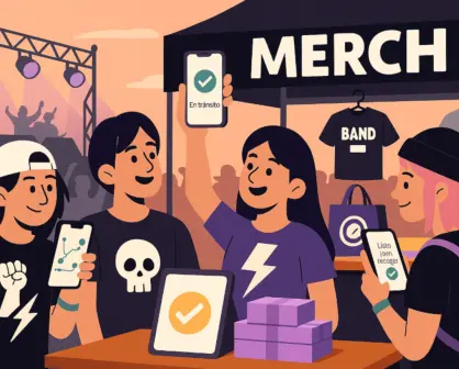 Rock, merch y precisión: así se transforma la entrega de souvenirs en Vive Latino gracias al rastreo en tiempo real