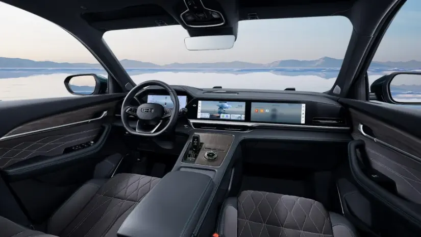 Características del Geely Monjaro 2026 Interior del Geely Monjaro 2026. Foto: Geely