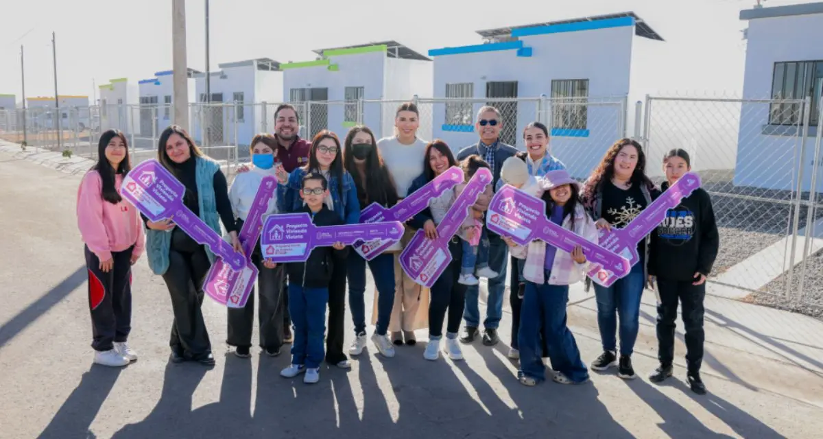 Conoce las características de las casas del programa Vivienda Violeta en Baja California. Foto: cortesía