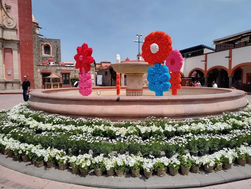 imagen recuadro Plaza Miguel Hidalgo en Tesquisquiapan Foto: cnqueretaro (Instagram)