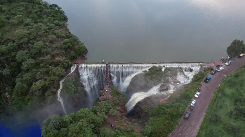 Presa de Malpaso, en Calvilllo, en su máximo esplendor. Presa de Malpaso, en Calvilllo, en su máximo esplendor. Foto: Cortesía
