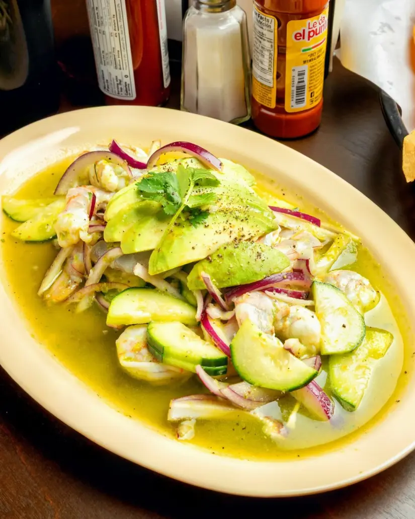 imagen recuadro El aguachile se como dependiendo al gusto de la persona Foto: elparaisosinaloense (Instagram)