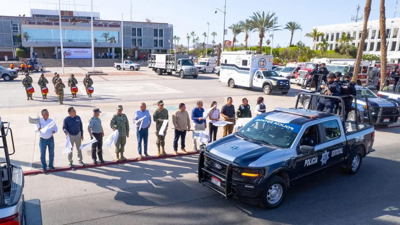 Estos son todos los detalles acerca del operativo Verano Seguro 2025 en Baja California Sur. Foto: Cortesía.