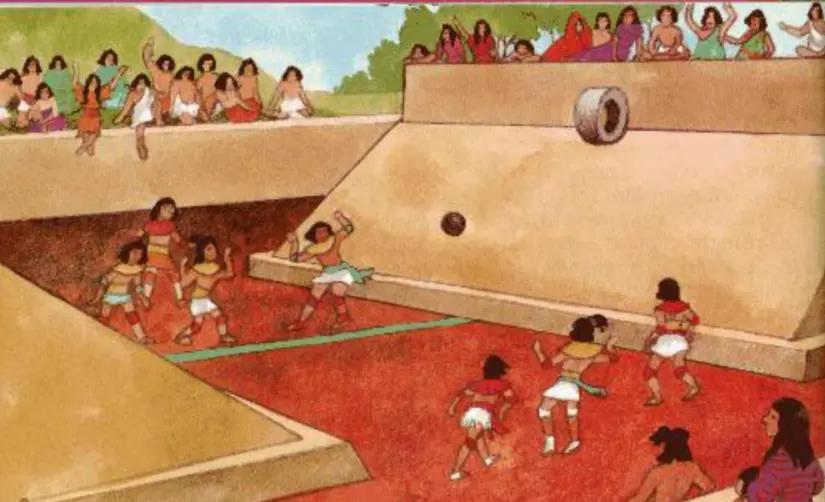 Homenaje a las raíces preshispánicas de México, como lo es el Juego de Pelota. Foto: cortesía.