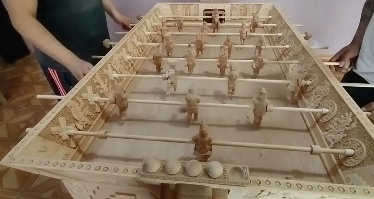 Conoce todo sobre el primer futbolito prehispánico de México. Foto: Facebook Artetiza