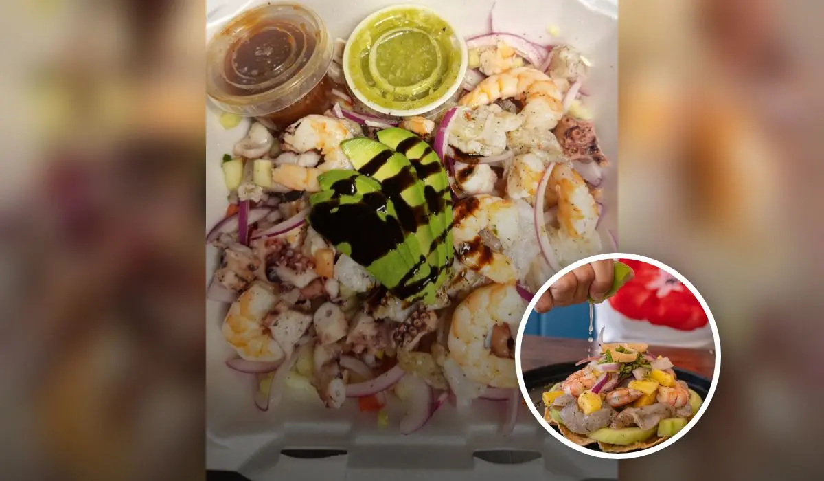 El aguachile que cuya preparación es fácil de hacer todo un manjar para los sinaloenses Foto: Caro Mariscos Sinaloa (Facebook) / elsinaloensemzt (Instagram)