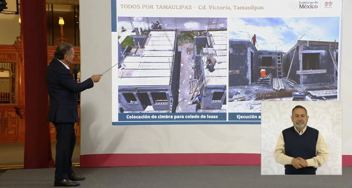 Tamaulipas con más entrega de Viviendas del Bienestar. Foto: Cortesía