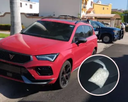 En Culiacán aseguran 2 mil pastillas de fentanilo y 2 camionetas con reporte de robo