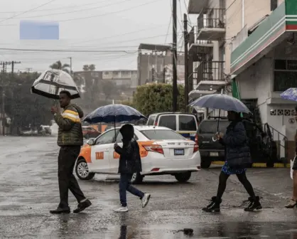 Saca el paraguas: lluvias fuertes en Baja California este lunes
