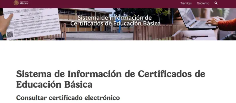 Pasos para descargar tu certificado de secundaria SEP en línea En el portal habilitado por la SEP se puede descargar el certificado de secundaria. Imagen: Captura de pantalla