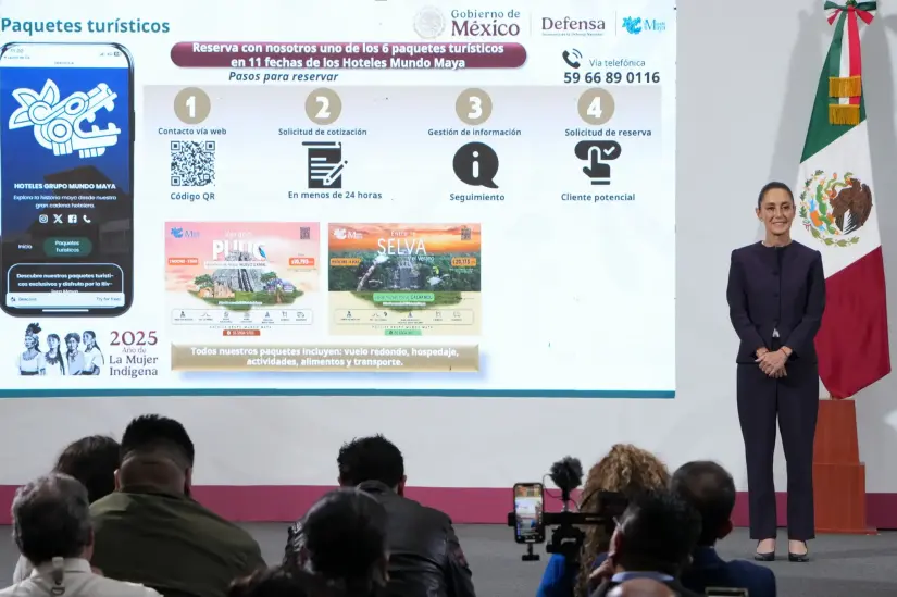 ¿Cuáles son los precios y qué incluyen los paquetes turísticos del Tren Maya? Se pueden consultar los paquetes en la web oficial del Tren Maya. Foto: Gob. de México