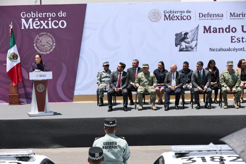 Anuncian Mando Unificado en el Estado de México Anuncian Mando Unificado en el Estado de México. Foto: Cortesía