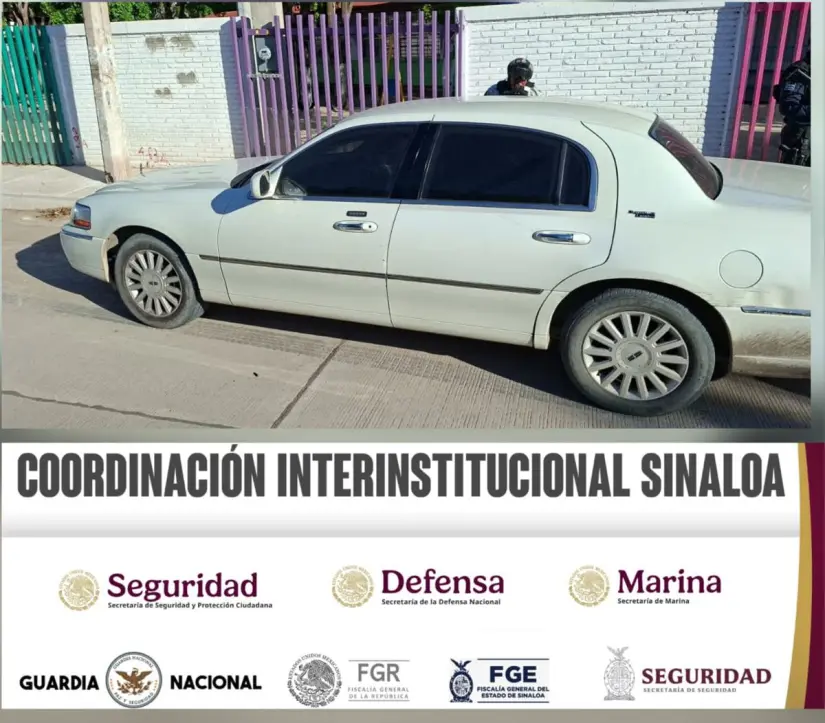 Auto decomisado. Auto decomisado.