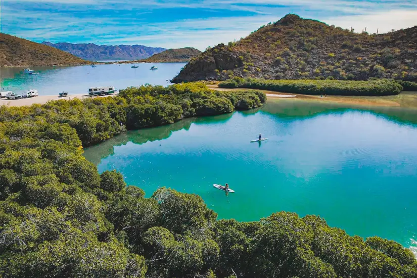 Bahía Concepción, de Baja California Sur Bahía Concepción, de Baja California Sur. Foto: Cortesía