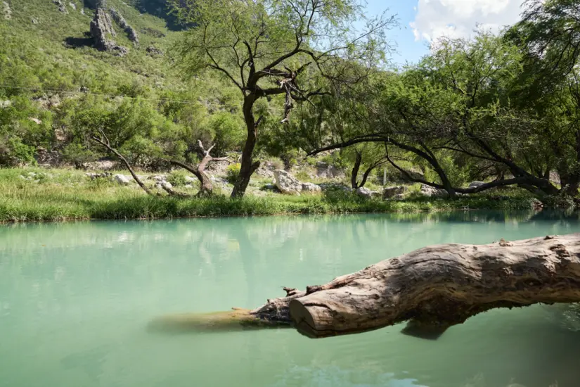 imagen recuadro Can~o´n Ojo de agua en Bustamante Foto: Visit México