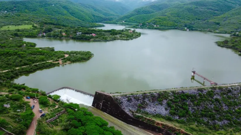Las lluvias han ayudado a recuperar el nivel de las presas en el país. Foto: Especial