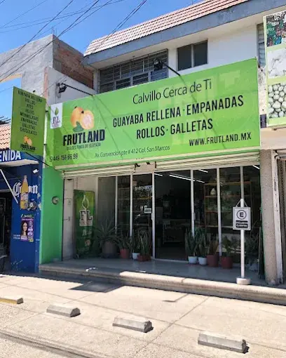 Local de Frutland en Calvillo Foto: Frutland