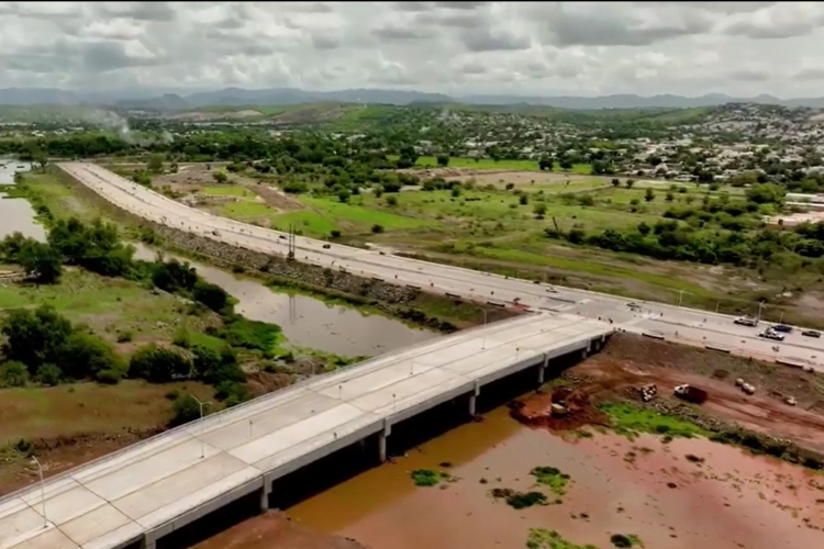 Inauguran el Puente Santa Fe: una nueva vía que transforma la movilidad en el norte de Culiacán