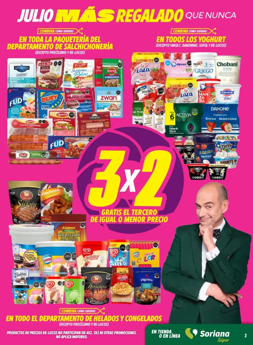 Julio Regalado 2025: ofertas de Soriana en despensa con ahorro garantizado Aprovecha las ofertas de Julio Regalado en despensa. Imagen: Soriana