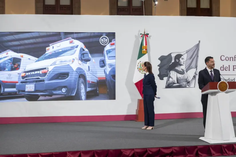 Rutas de la Salud: distribución de medicamentos al IMSS Bienestar De esta manera se distribuirán medicamentos a los hospitales del IMSS Bienestar. Foto: Presidencia