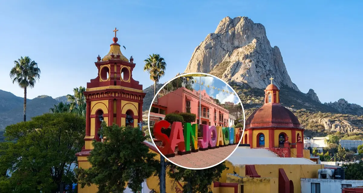 Conoce San Joaquín uno de los pueblos mágicos rodeado de montañas y casas coloridas de Querétaro. Foto: Cortesía.