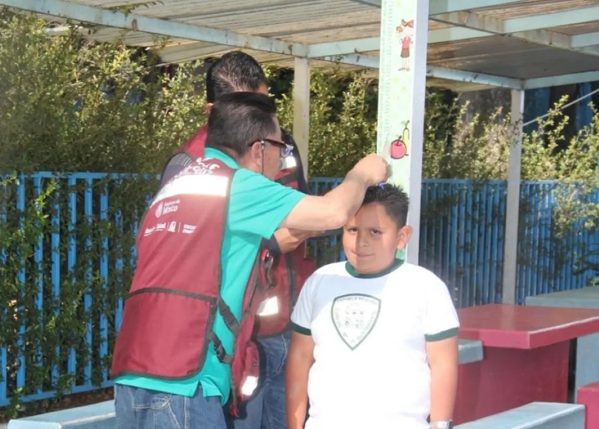 Expediente de Salud de los alumnos de Baja California. Foto: Cortesía