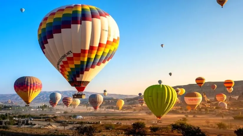 Los paseos en globo son una de las atracciones más visitadas en Baja California. Foto: Cortesía.