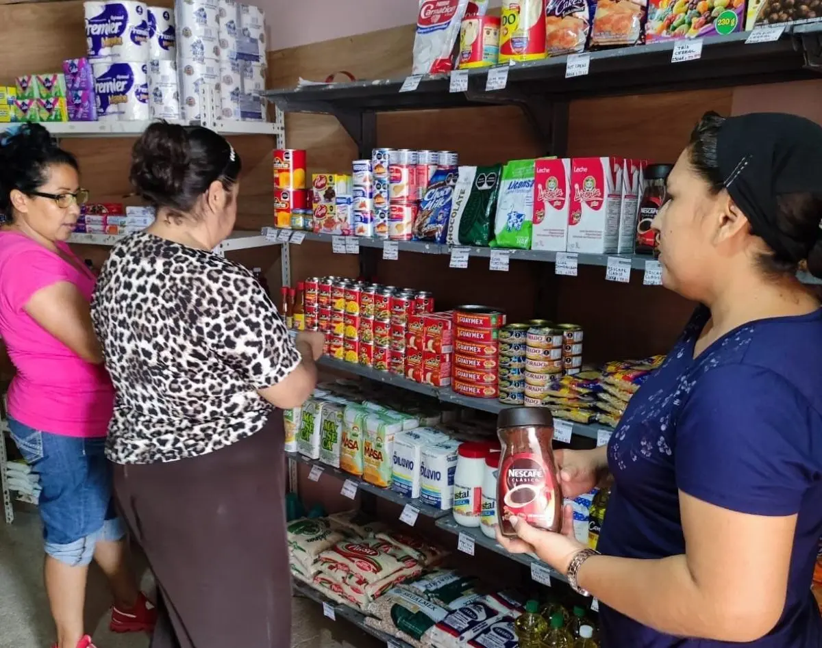 Detalles de las Tiendas del Bienestar en Aguascalientes. Foto: Cortesía