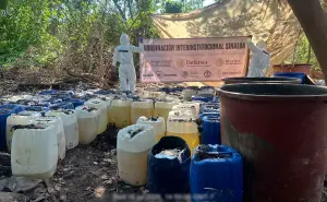 Navolato: destruyen seis narcolaboratorios y aseguran 4 toneladas de metanfetamina; golpe al narco supera los 1,350 millones de pesos