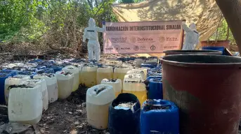 Navolato: destruyen seis narcolaboratorios y aseguran 4 toneladas de metanfetamina; golpe al narco supera los 1,350 millones de pesos
