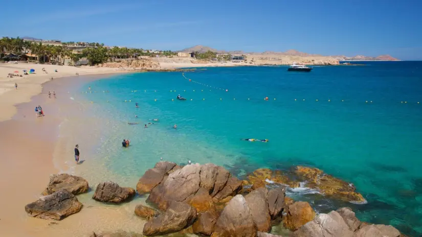 En playa Chileno te encontrarás con arena blanca y agua cristalina. Foto: Expedia. En playa Chileno te encontrarás con arena blanca y agua cristalina. Foto: Expedia.