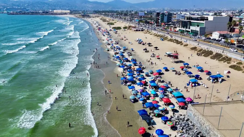 De las playas más limpias de Baja California para este verano. Foto: Cortesía