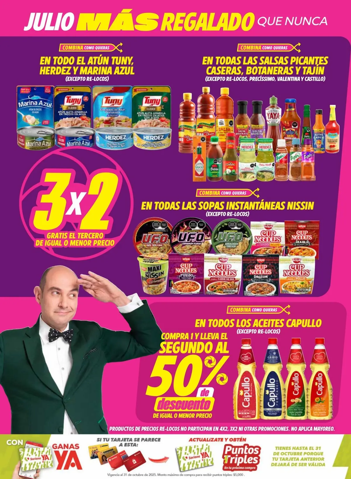 Julio Regalado en Soriana: ofertas y promociones del 18 al 24 de julio Aprovecha las promociones de Julio Regalado 2025. Imagen: Soriana