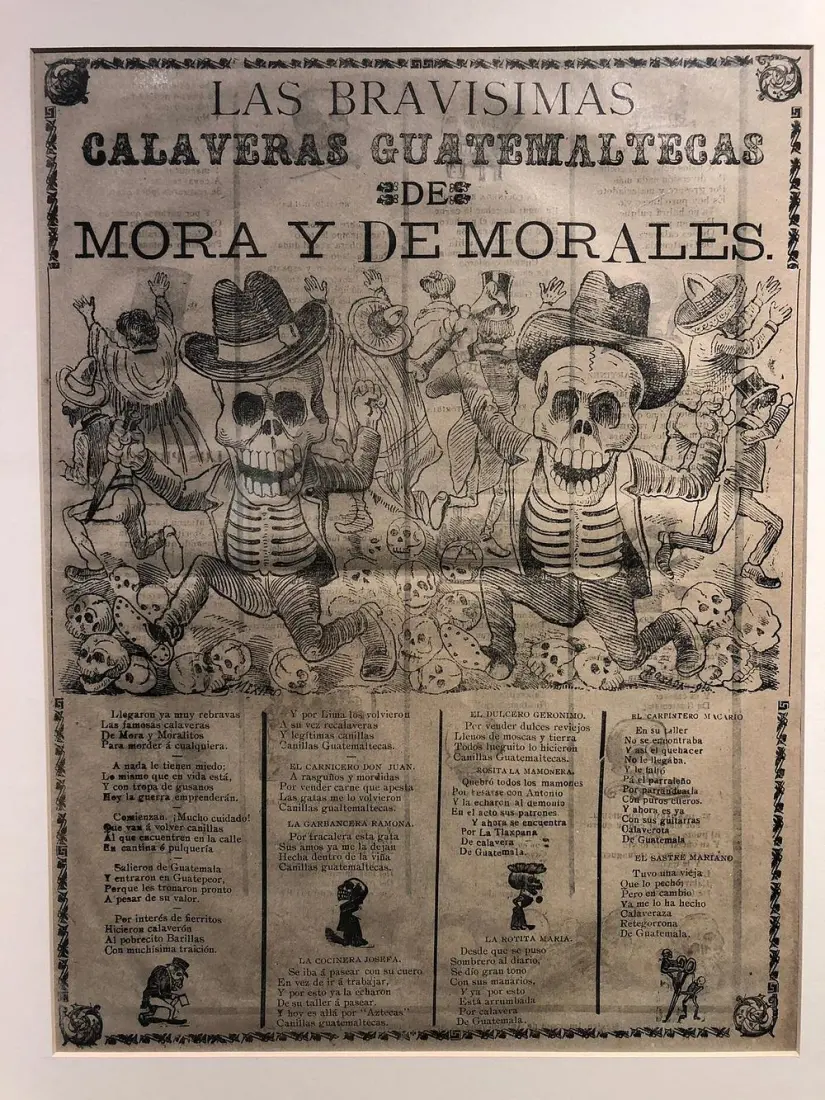 Algunos de los garabatos exhibidos en el Museo José Guadalupe Posada Foto: Tripavisor