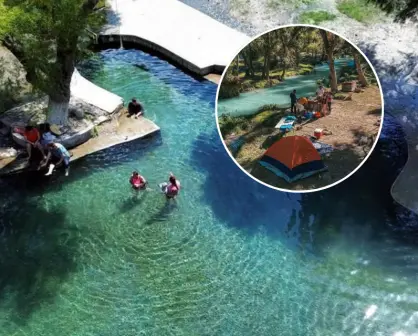 Parque Ojo de Agua de Bustamante, ubicado a solo dos horas de Monterrey: costos y actividades que puedes realizar