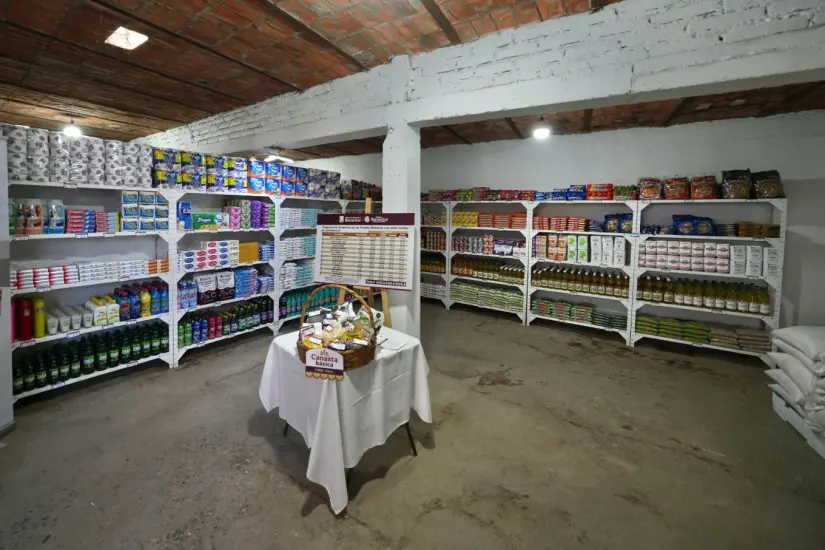 Tienda del Bienestar ubicada en Montoro, Aguascalientes. Foto: Cortesía