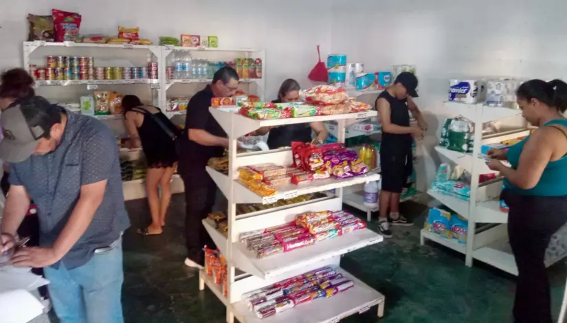 Más de 40 sucursales de Tiendas de Bienestar hay en Aguascalientes. Foto: Cortesía