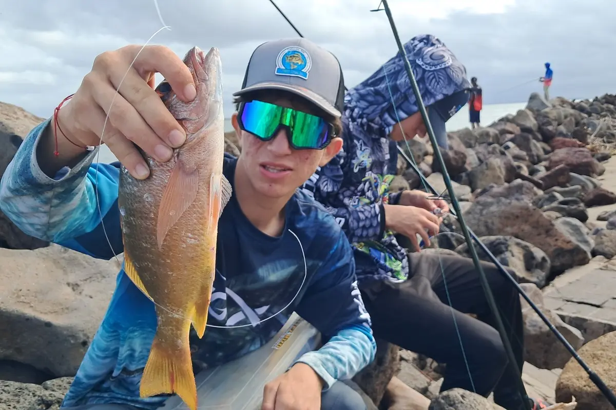 Jesús Antonio Cruz Bernal, más conocido como Tony Cruz Jr. ve la pesca como una forma de vida, una actividad que le ha moldeado el carácter y le permite seguir buscando sus sueños. | Imágenes de cortesía